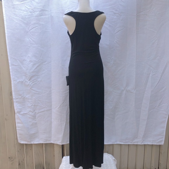 West Kei Racerback Maxi Dress Black Size M - Picture 3 of 9